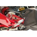 CNC Racing PRAMAC RACING LIMITED EDITION RPS Adjustable Rearset for the Ducati Panigale V4 / S / R - with Carbon Heel guard CNC Racing PRAMAC RACING LIMITED EDITION RPS Adjustable Rearset for the Ducati Panigale V4 / S / R - with Carbon Heel guard
